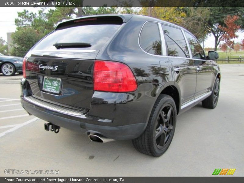 Black / Black 2006 Porsche Cayenne S