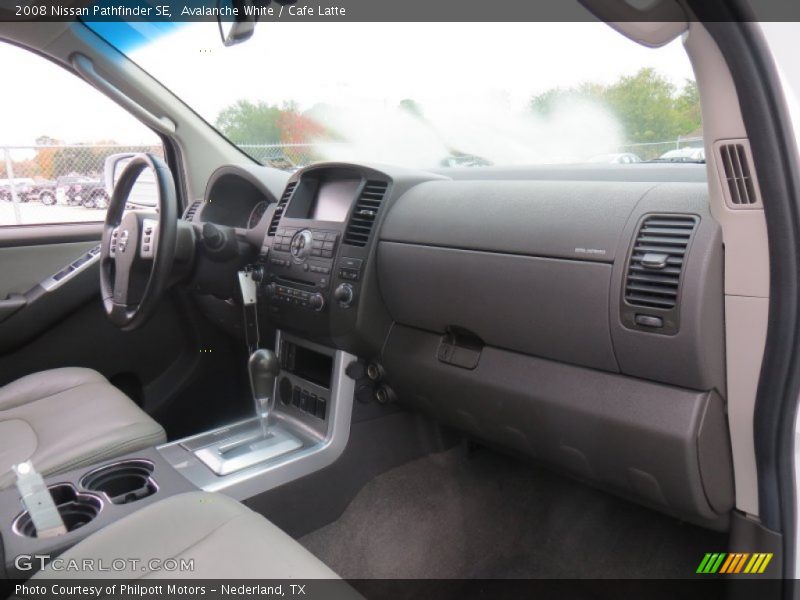 Avalanche White / Cafe Latte 2008 Nissan Pathfinder SE