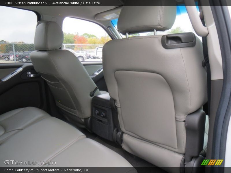 Avalanche White / Cafe Latte 2008 Nissan Pathfinder SE