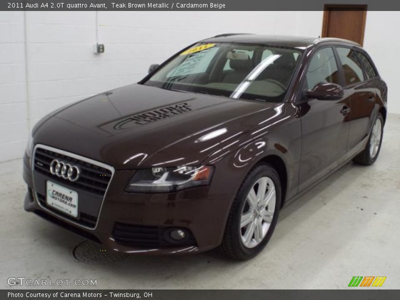 Teak Brown Metallic / Cardamom Beige 2011 Audi A4 2.0T quattro Avant