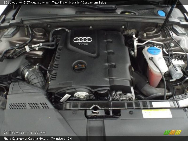 Teak Brown Metallic / Cardamom Beige 2011 Audi A4 2.0T quattro Avant
