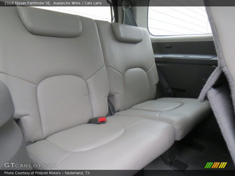 Avalanche White / Cafe Latte 2008 Nissan Pathfinder SE