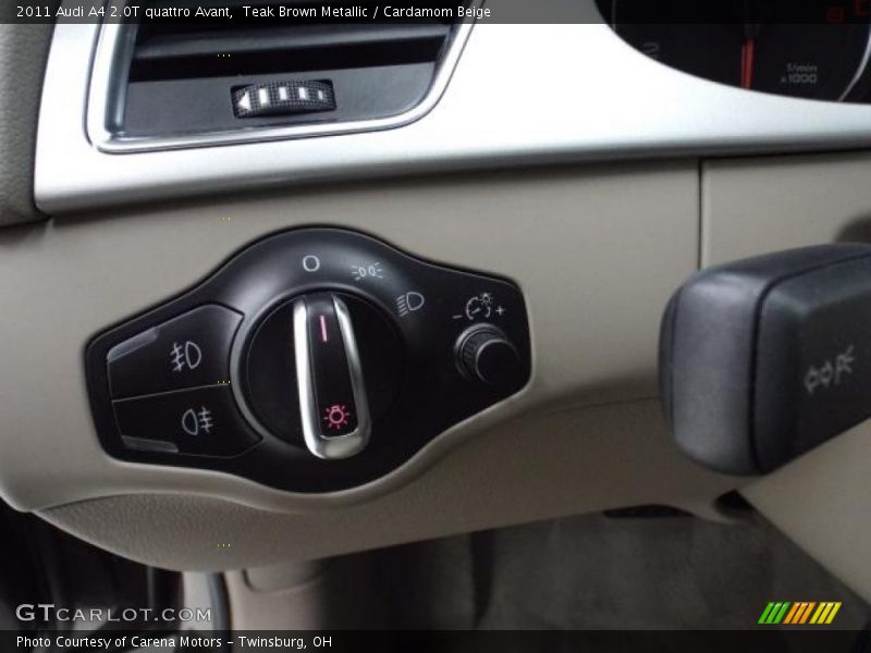 Teak Brown Metallic / Cardamom Beige 2011 Audi A4 2.0T quattro Avant