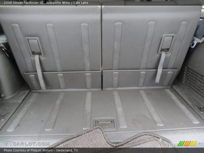 Avalanche White / Cafe Latte 2008 Nissan Pathfinder SE