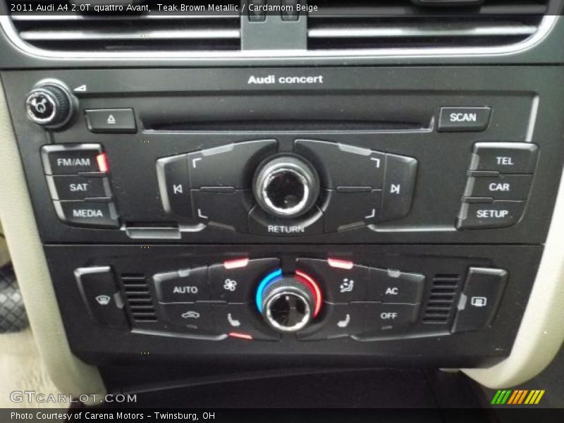 Teak Brown Metallic / Cardamom Beige 2011 Audi A4 2.0T quattro Avant