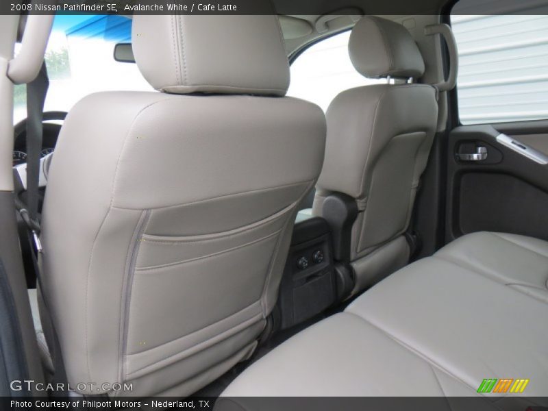 Avalanche White / Cafe Latte 2008 Nissan Pathfinder SE