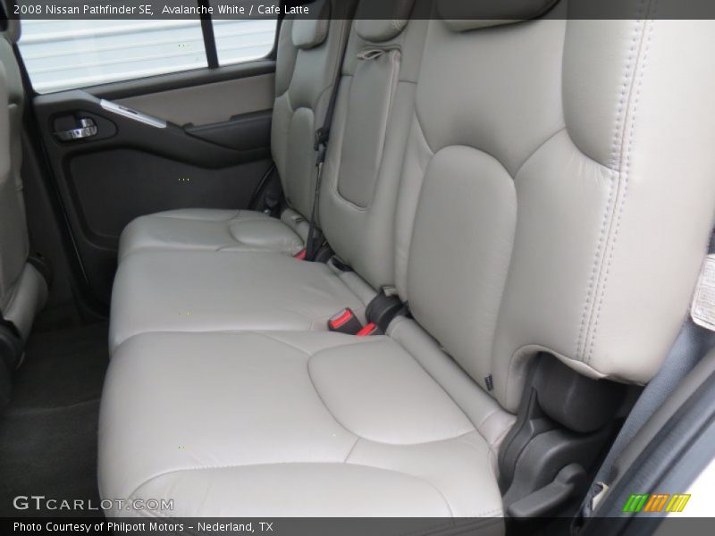 Avalanche White / Cafe Latte 2008 Nissan Pathfinder SE