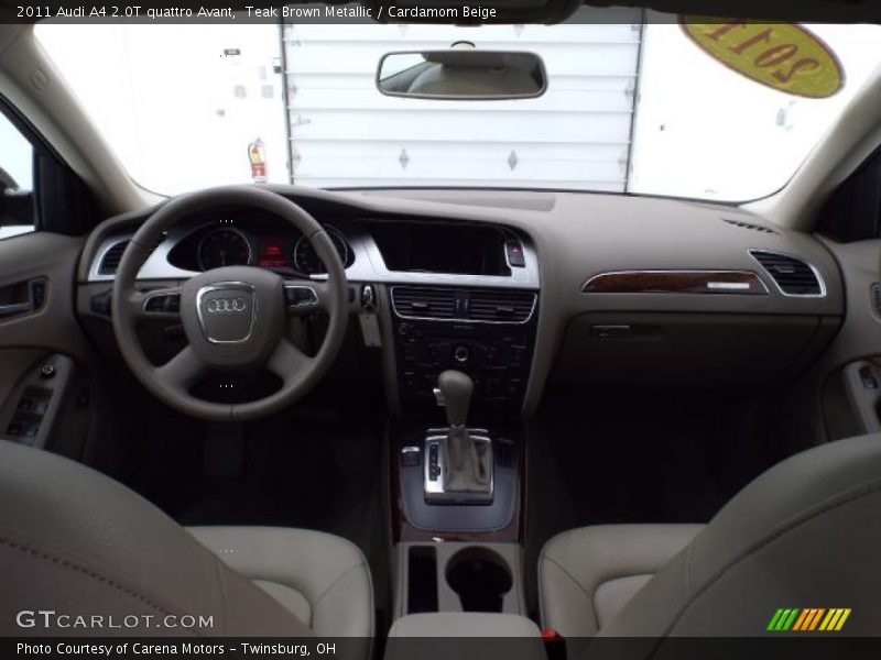 Teak Brown Metallic / Cardamom Beige 2011 Audi A4 2.0T quattro Avant