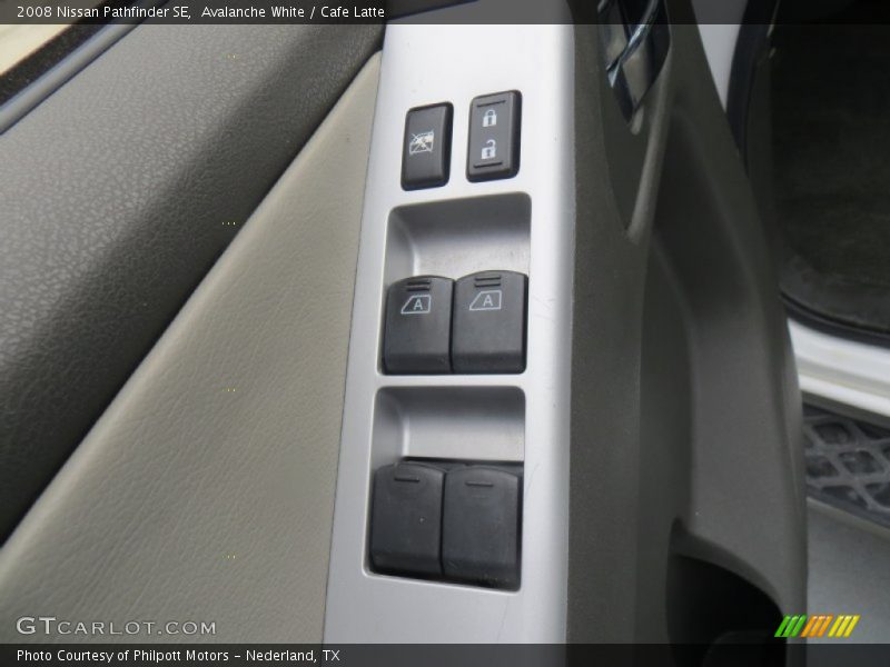Avalanche White / Cafe Latte 2008 Nissan Pathfinder SE