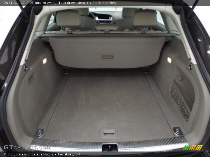Teak Brown Metallic / Cardamom Beige 2011 Audi A4 2.0T quattro Avant