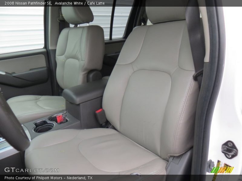 Avalanche White / Cafe Latte 2008 Nissan Pathfinder SE
