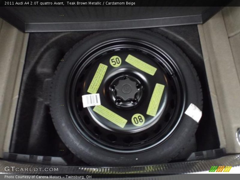 Teak Brown Metallic / Cardamom Beige 2011 Audi A4 2.0T quattro Avant
