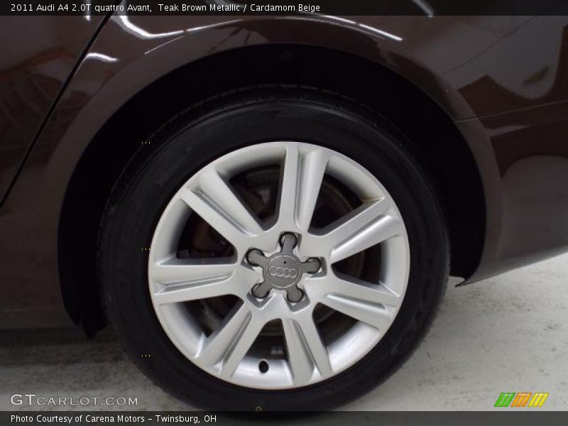 Teak Brown Metallic / Cardamom Beige 2011 Audi A4 2.0T quattro Avant