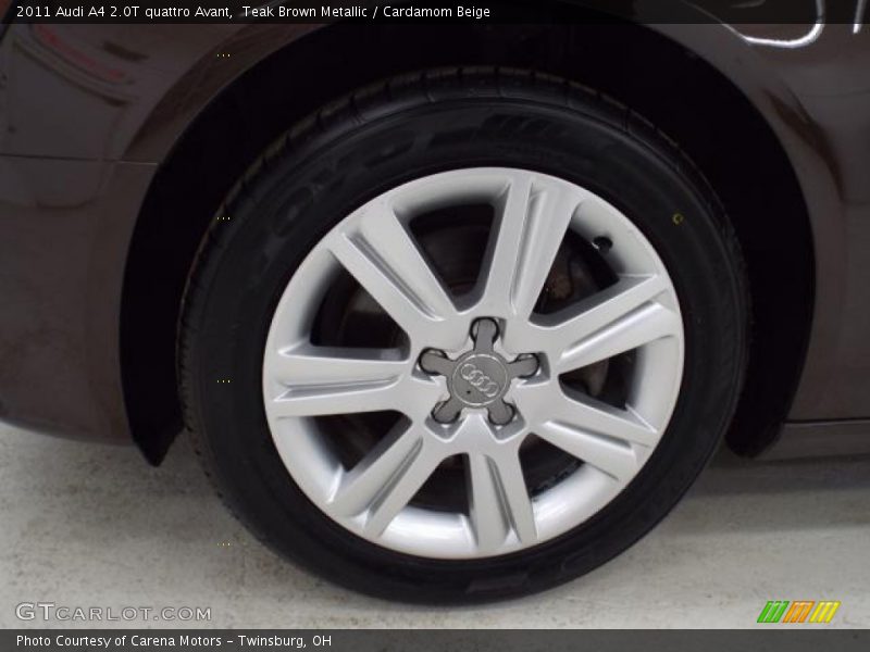 Teak Brown Metallic / Cardamom Beige 2011 Audi A4 2.0T quattro Avant