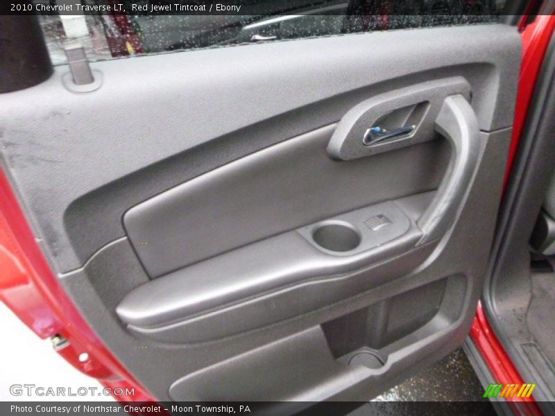 Red Jewel Tintcoat / Ebony 2010 Chevrolet Traverse LT
