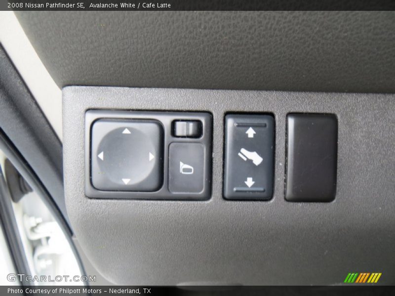 Avalanche White / Cafe Latte 2008 Nissan Pathfinder SE