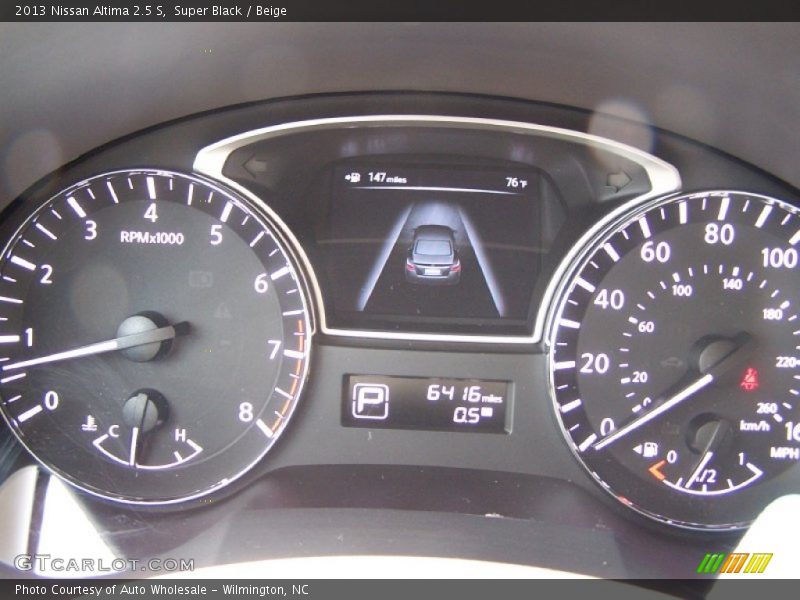 Super Black / Beige 2013 Nissan Altima 2.5 S