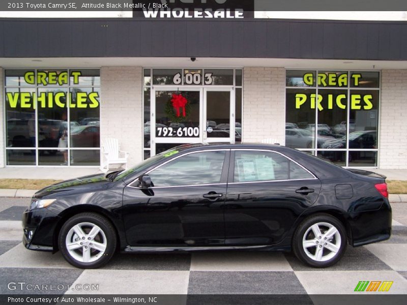 Attitude Black Metallic / Black 2013 Toyota Camry SE