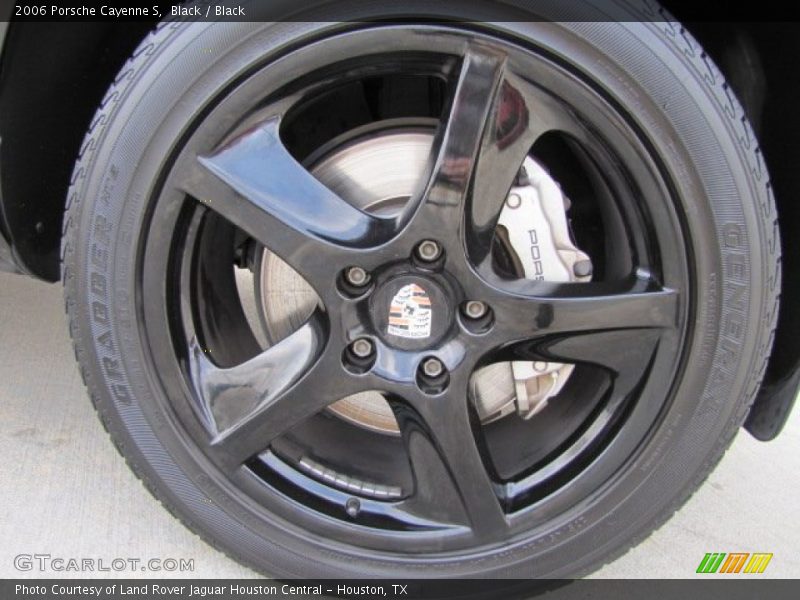 Black / Black 2006 Porsche Cayenne S