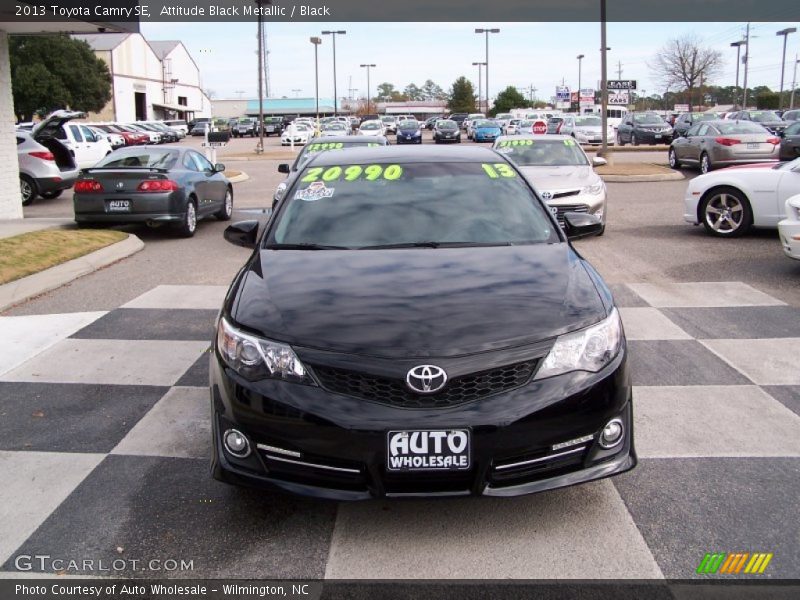 Attitude Black Metallic / Black 2013 Toyota Camry SE