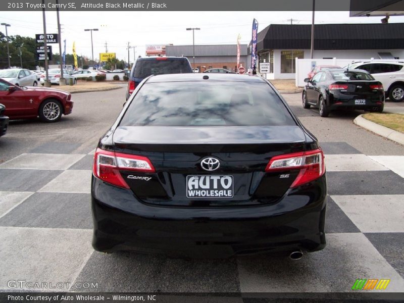Attitude Black Metallic / Black 2013 Toyota Camry SE