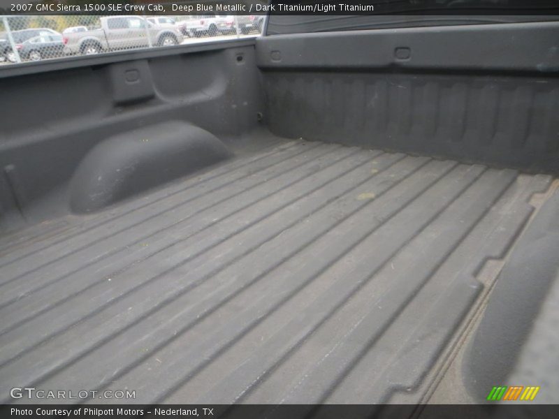 Deep Blue Metallic / Dark Titanium/Light Titanium 2007 GMC Sierra 1500 SLE Crew Cab