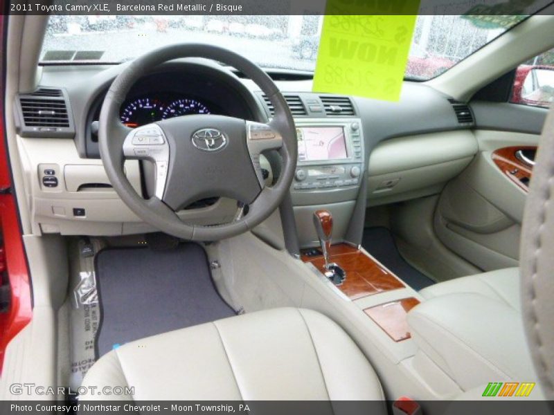 Barcelona Red Metallic / Bisque 2011 Toyota Camry XLE
