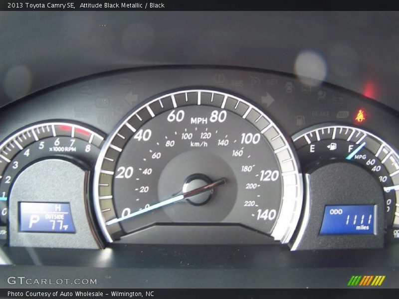 Attitude Black Metallic / Black 2013 Toyota Camry SE