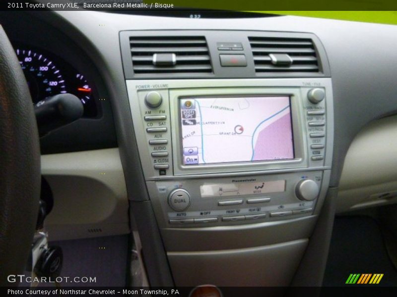Barcelona Red Metallic / Bisque 2011 Toyota Camry XLE