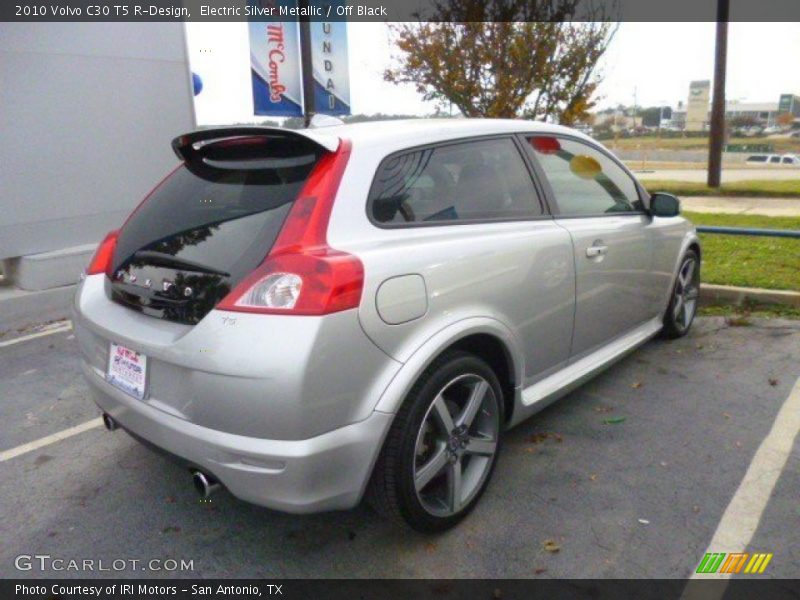 Electric Silver Metallic / Off Black 2010 Volvo C30 T5 R-Design