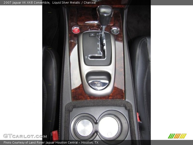 Liquid Silver Metallic / Charcoal 2007 Jaguar XK XK8 Convertible