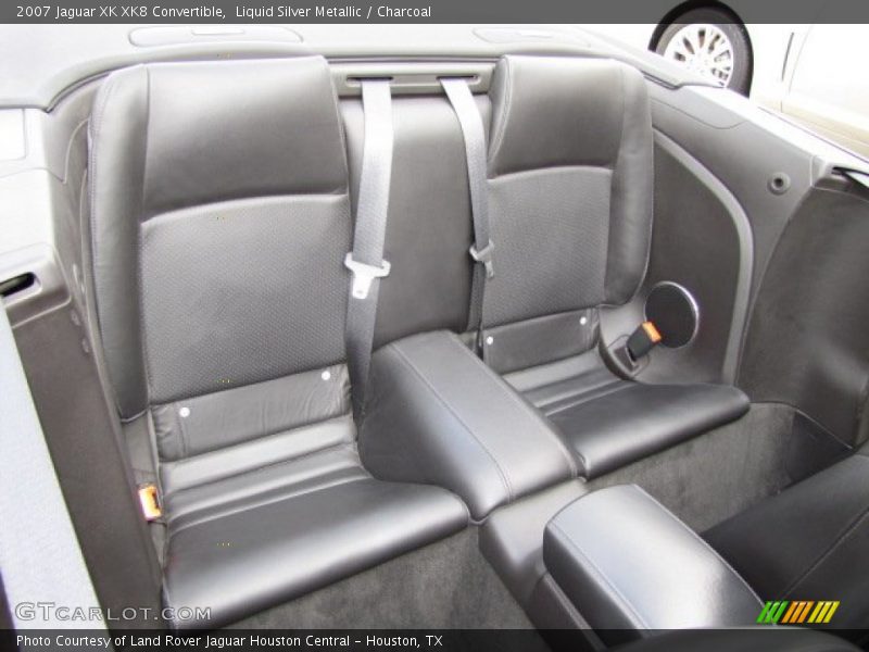 Liquid Silver Metallic / Charcoal 2007 Jaguar XK XK8 Convertible