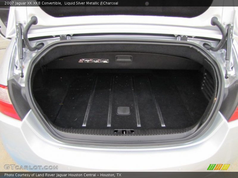 Liquid Silver Metallic / Charcoal 2007 Jaguar XK XK8 Convertible