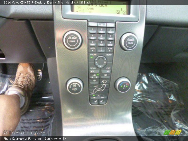 Electric Silver Metallic / Off Black 2010 Volvo C30 T5 R-Design