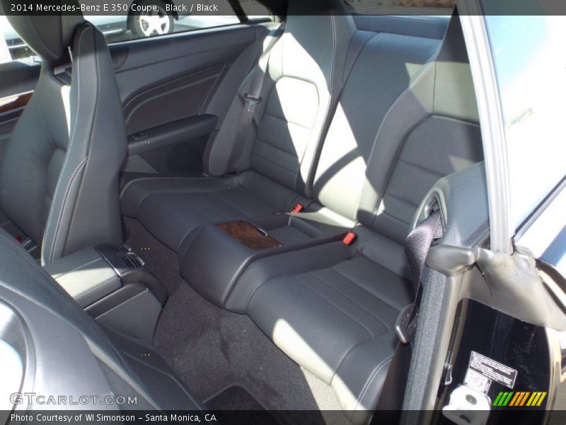Black / Black 2014 Mercedes-Benz E 350 Coupe