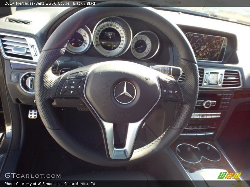 Black / Black 2014 Mercedes-Benz E 350 Coupe