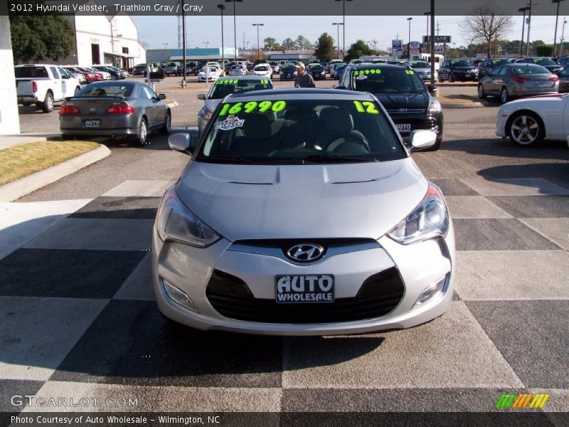 Triathlon Gray / Gray 2012 Hyundai Veloster