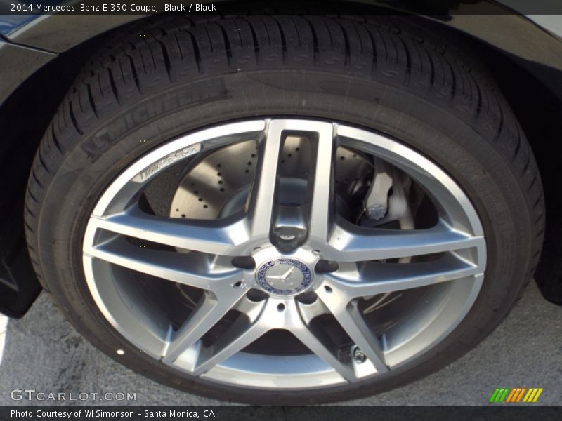 Black / Black 2014 Mercedes-Benz E 350 Coupe