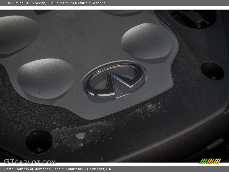 Liquid Platinum Metallic / Graphite 2007 Infiniti M 35 Sedan