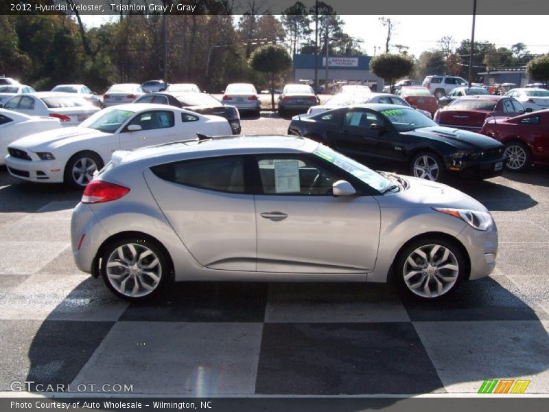 Triathlon Gray / Gray 2012 Hyundai Veloster