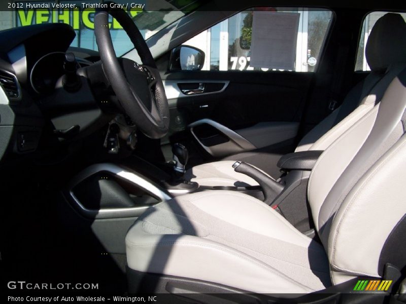 Triathlon Gray / Gray 2012 Hyundai Veloster
