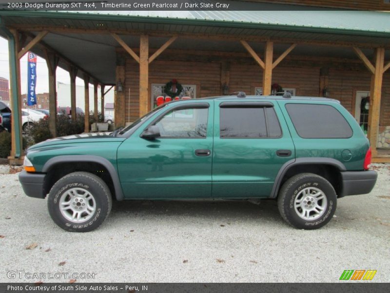  2003 Durango SXT 4x4 Timberline Green Pearlcoat