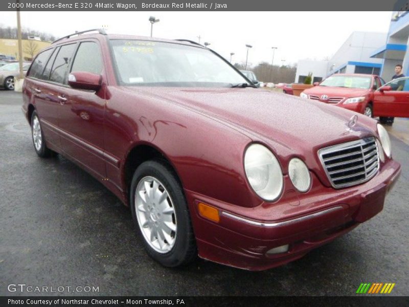 Bordeaux Red Metallic / Java 2000 Mercedes-Benz E 320 4Matic Wagon