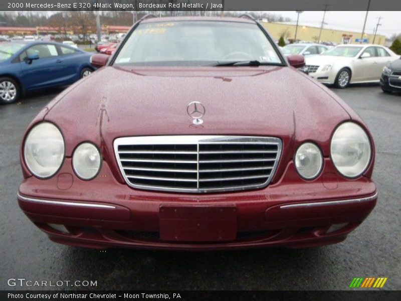 Bordeaux Red Metallic / Java 2000 Mercedes-Benz E 320 4Matic Wagon