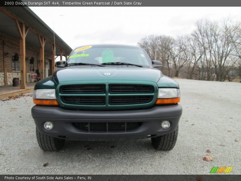 Timberline Green Pearlcoat / Dark Slate Gray 2003 Dodge Durango SXT 4x4