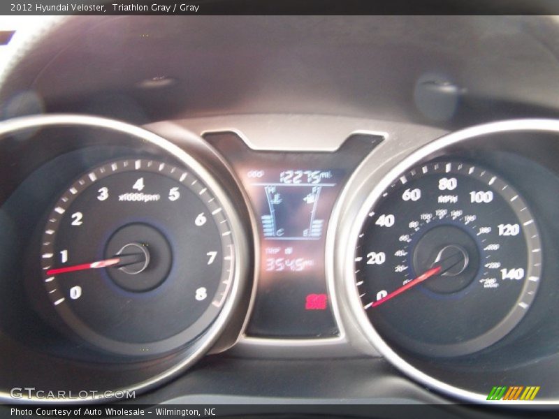 Triathlon Gray / Gray 2012 Hyundai Veloster
