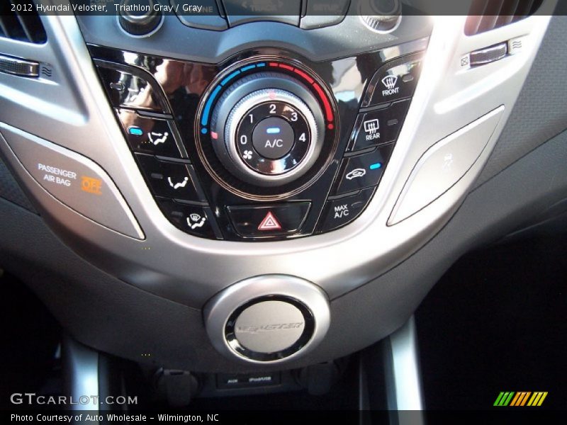 Triathlon Gray / Gray 2012 Hyundai Veloster