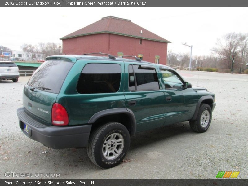 Timberline Green Pearlcoat / Dark Slate Gray 2003 Dodge Durango SXT 4x4