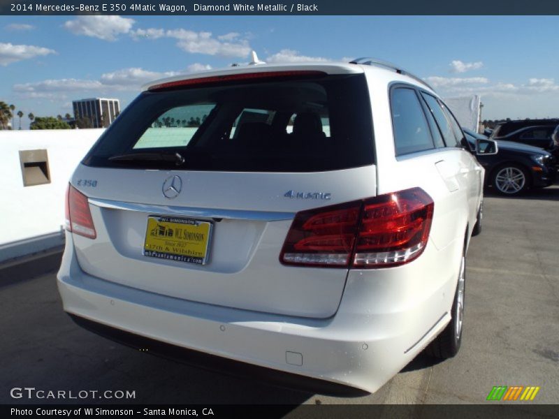 Diamond White Metallic / Black 2014 Mercedes-Benz E 350 4Matic Wagon