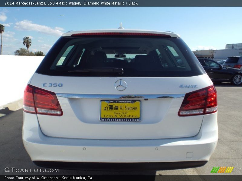 Diamond White Metallic / Black 2014 Mercedes-Benz E 350 4Matic Wagon